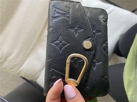 louis vuitton empreinte key pouch review|authentic louis vuitton key pouch.